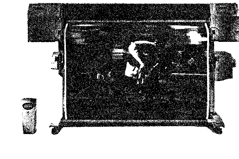 Пример барабанного графопостроителя (предоставлено компанией Hewlett Packard. Воспроизводится с разрешения)