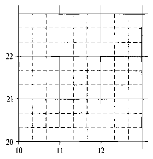 Сверхдискретизация подпикселей относительно внутренней области прямой линии конечной ширины