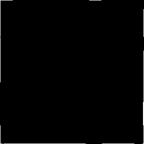 Форма, созданная с помощью правил геометрической подстановки для призм. В качестве исходной формы использовалась змейка Рубика (перепечатано с разрешения Эндрю Гласснера, Xerox PARC. © 1992)