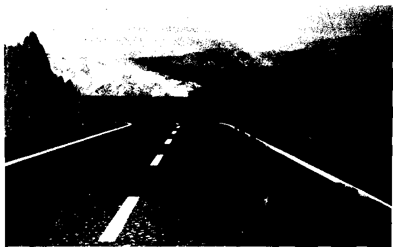 Сцена Road to Point Reyes, на которой изображены трава (система многих частиц), горы (фракталы) и поверхности с наложенной текстурой (перепечатано с разрешения Pixar. © 1983)