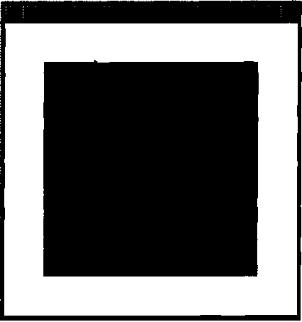Три цветных прямоугольника, отображенных в демонстрационной программе выделения с помощью указки