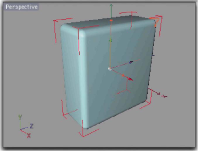 Округление граней объекта с помощью параметров куба