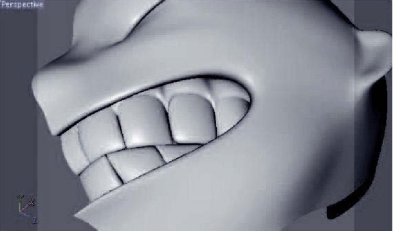 Завершенная модель зубов